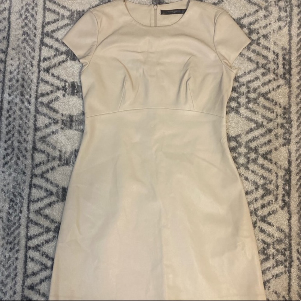 Zara Pleather Mini Dress